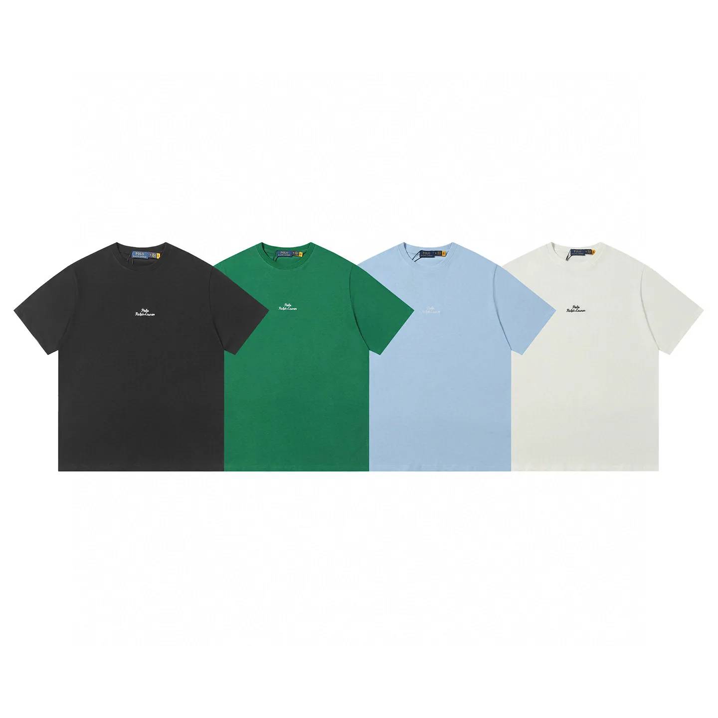 P126 Style number: 506 Ralph Lauren/Ralph Lauren 25ss summer new round-neck T-shirt with English letter embroidery. The main logo on the neck has a QR code mark, which can be scanned for verification. The detailed English letter logo embroidery is all high-density and made with imported Tajima machines, which distinguishes low-quality products on the market. 32 counts, 240g hydrophilic toner, 100% cotton fabric, comfortable and soft, highly breathable, focusing on high-end cost-effectiveness, needless to say good quality. Available in a variety of colors, both boys and girls can try this genderless style, giving them a yuppie tone in no time. Immerse yourself in your leisurely style, and have your own style in retro. Natural, vivid and very French romantic feelings, perfectly integrating youthful atmosphere and trend. Color: black, white, green, sky blue Size: S-xL S Shoulder width 44 Bust 104 Sleeve length 23 Clothing length 72 M Shoulder width 45 Bust 108 Sleeve length 24 Clothing length 74 L Shoulder width 46 Bust 112 Sleeve length 25 Clothing length 76 xL Shoulder width 47 Bust 116 Sleeve length 26 Clothing length 78